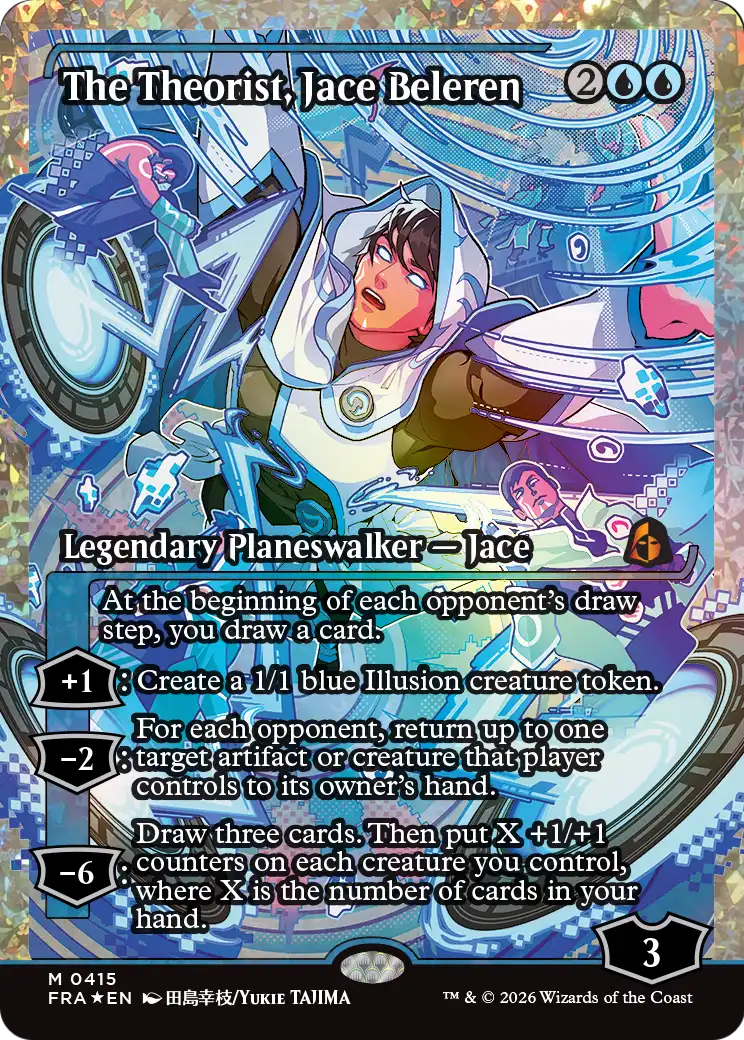 The Theorist, Jace Beleren (Showcase) (Fracture Foil) [Reality Fracture] | Empire Gaming NC