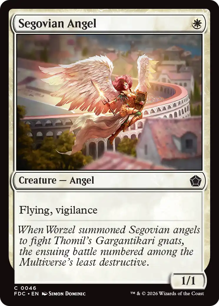 Segovian Angel [Foundations Commander] | Empire Gaming NC