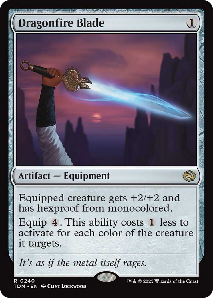 Dragonfire Blade [Tarkir: Dragonstorm] | Empire Gaming NC