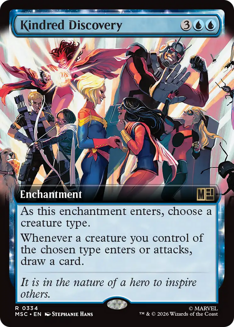 Kindred Discovery (Extended Art) [Marvel Super Heroes Commander] | Empire Gaming NC