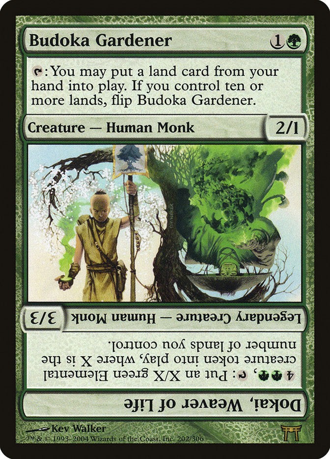 Budoka Gardener // Dokai, Weaver of Life [Champions of Kamigawa] | Empire Gaming NC