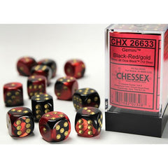 Chessex 12 D6 16MM Dice | Empire Gaming NC