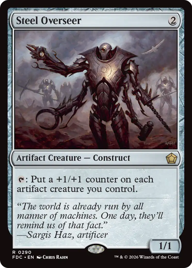 Steel Overseer [Foundations Commander] | Empire Gaming NC