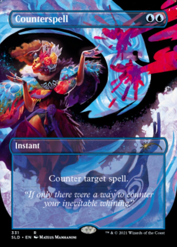 Counterspell (Borderless) [Secret Lair Drop Series] | Empire Gaming NC