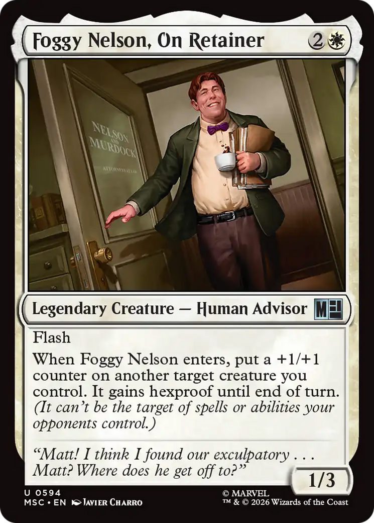 Foggy Nelson, On Retainer [Marvel Super Heroes Commander] | Empire Gaming NC