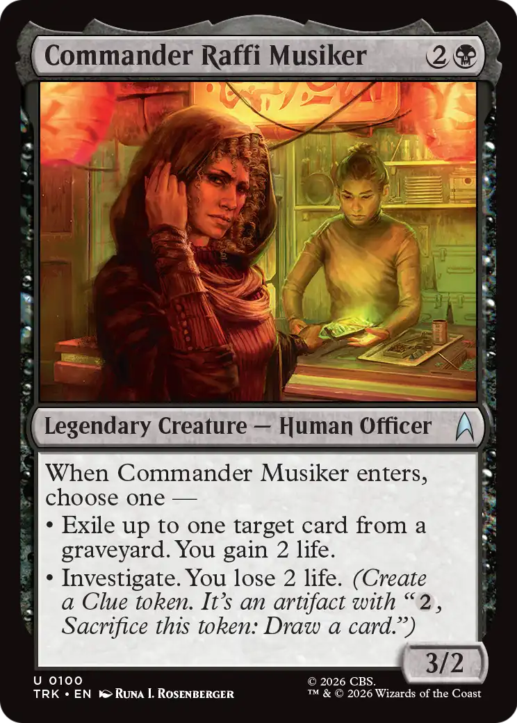 Commander Raffi Musiker [Star Trek] | Empire Gaming NC