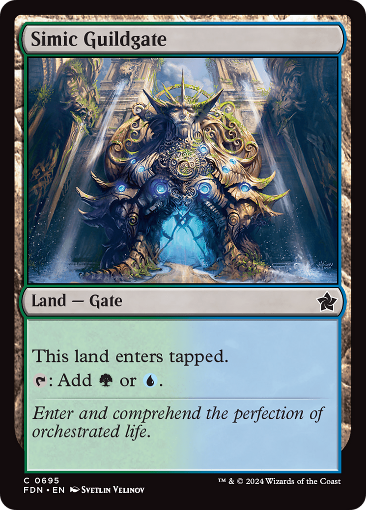 Simic Guildgate [Foundations] | Empire Gaming NC