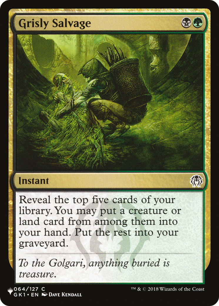 Grisly Salvage [The List] | Empire Gaming NC