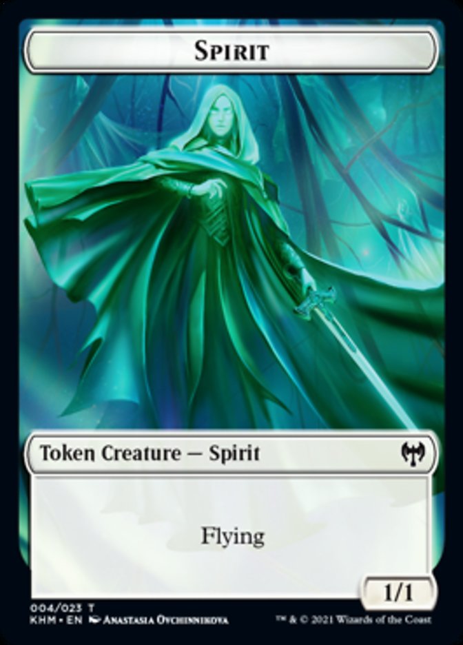 Spirit Token [Kaldheim Tokens] | Empire Gaming NC