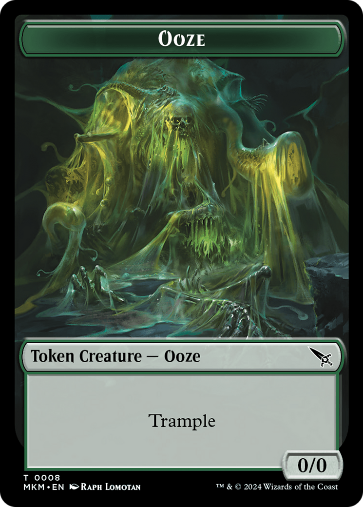 Ooze Token [Murders at Karlov Manor Tokens] | Empire Gaming NC