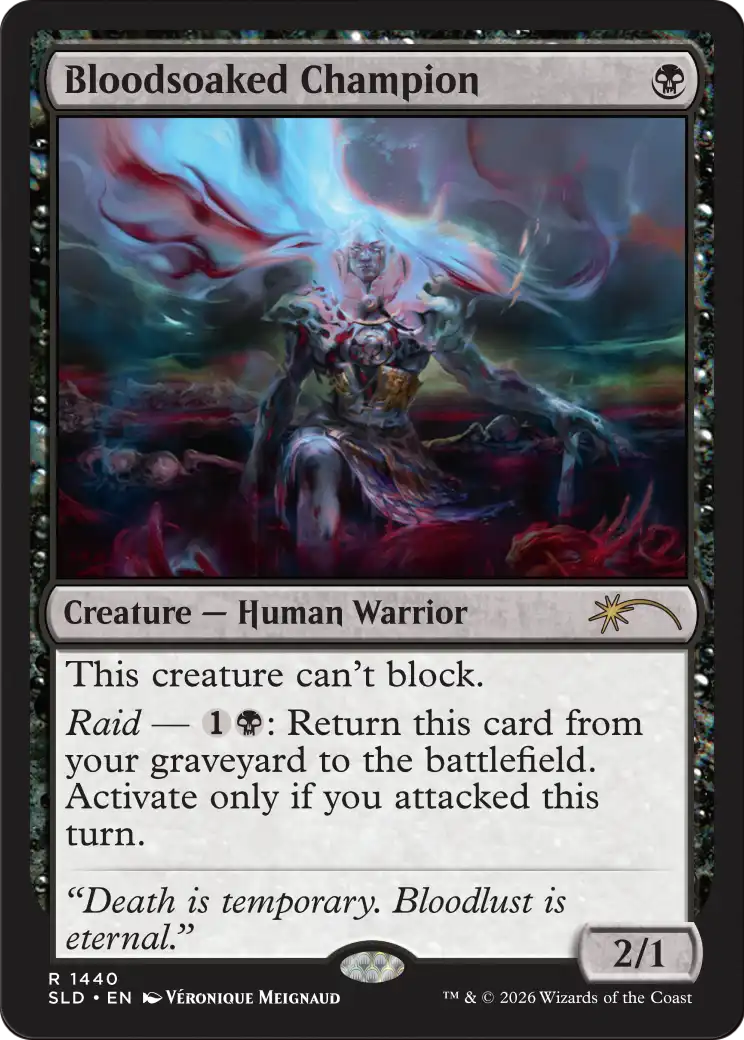Bloodsoaked Champion [Secret Lair Drop Series] | Empire Gaming NC