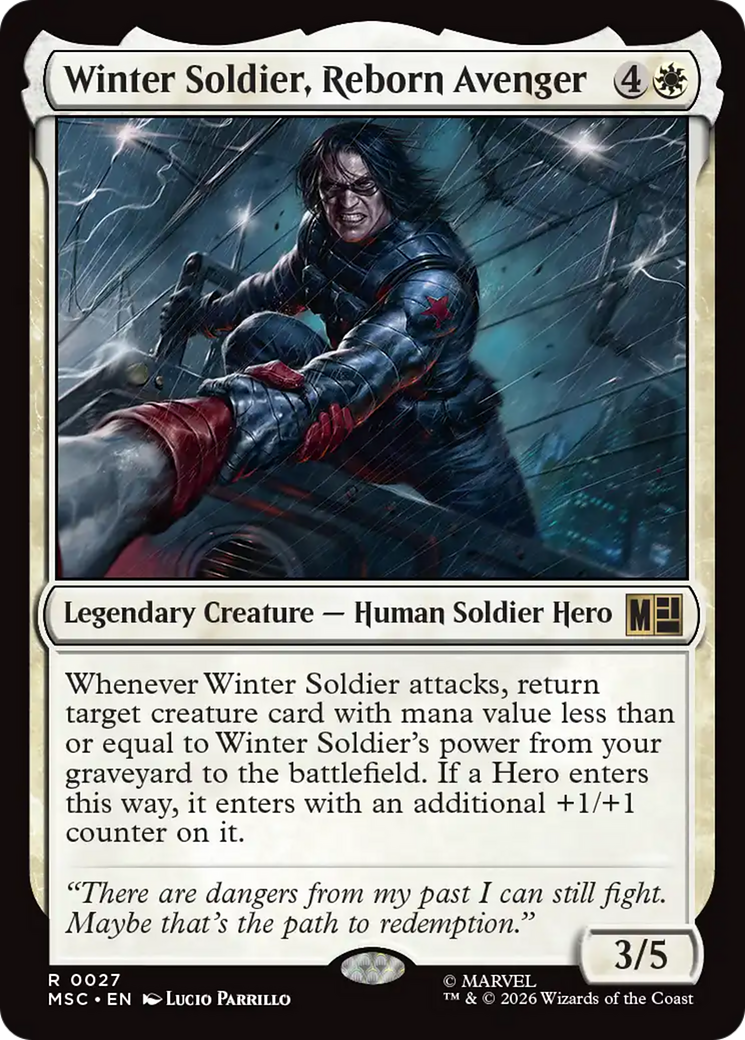 Winter Soldier, Reborn Avenger [Marvel Super Heroes Commander] | Empire Gaming NC