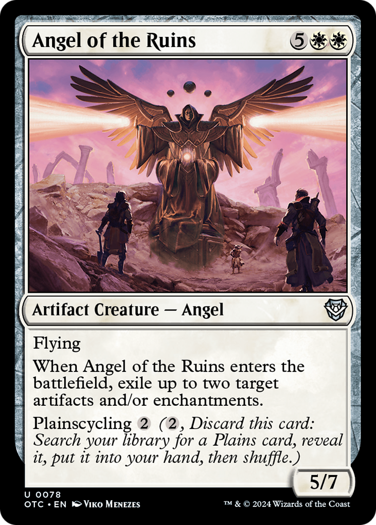 Angel of the Ruins [Outlaws of Thunder Junction Commander] | Empire Gaming NC