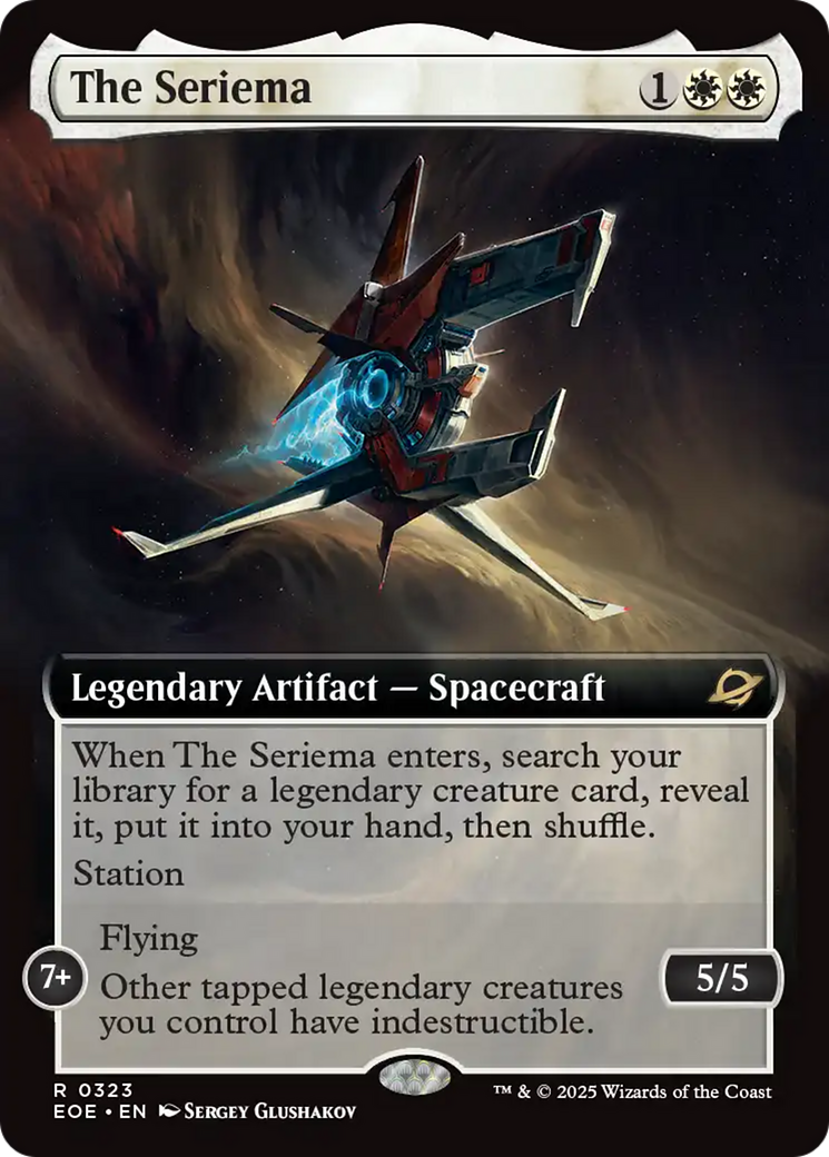 The Seriema (Extended Art) [Edge of Eternities] | Empire Gaming NC