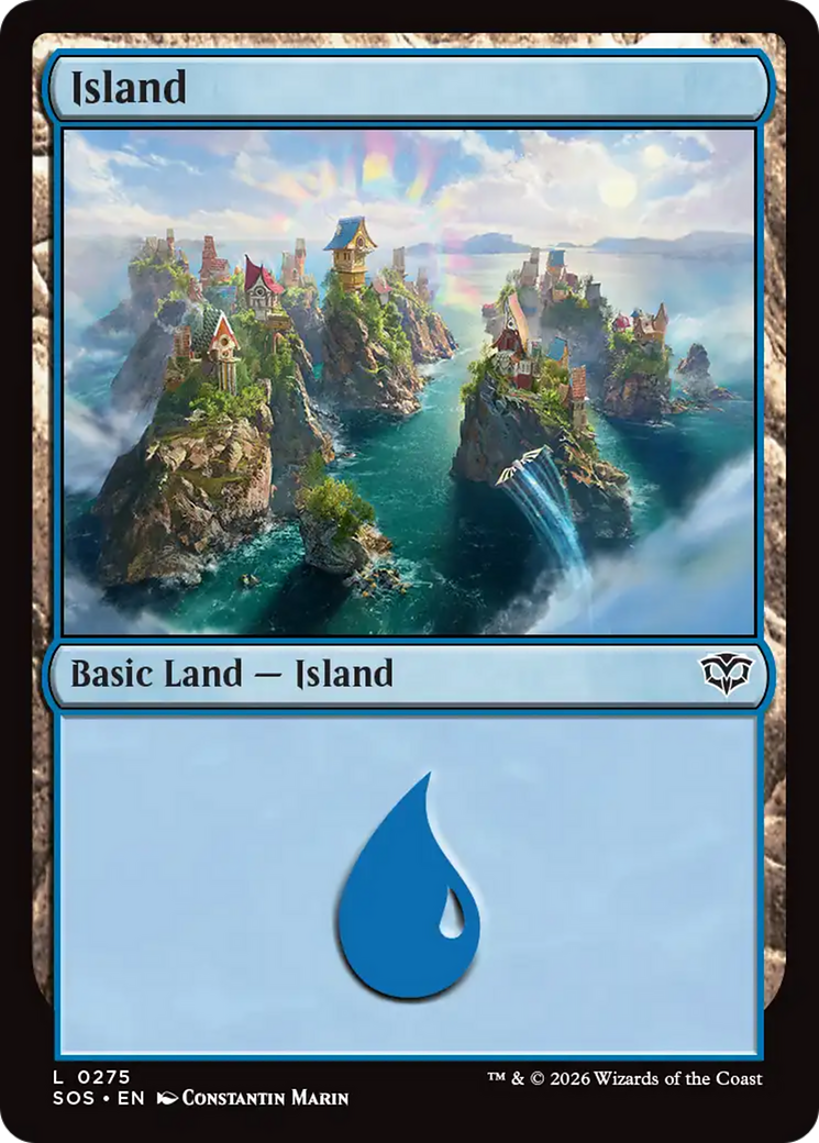 Island (0275) [Secrets of Strixhaven] | Empire Gaming NC