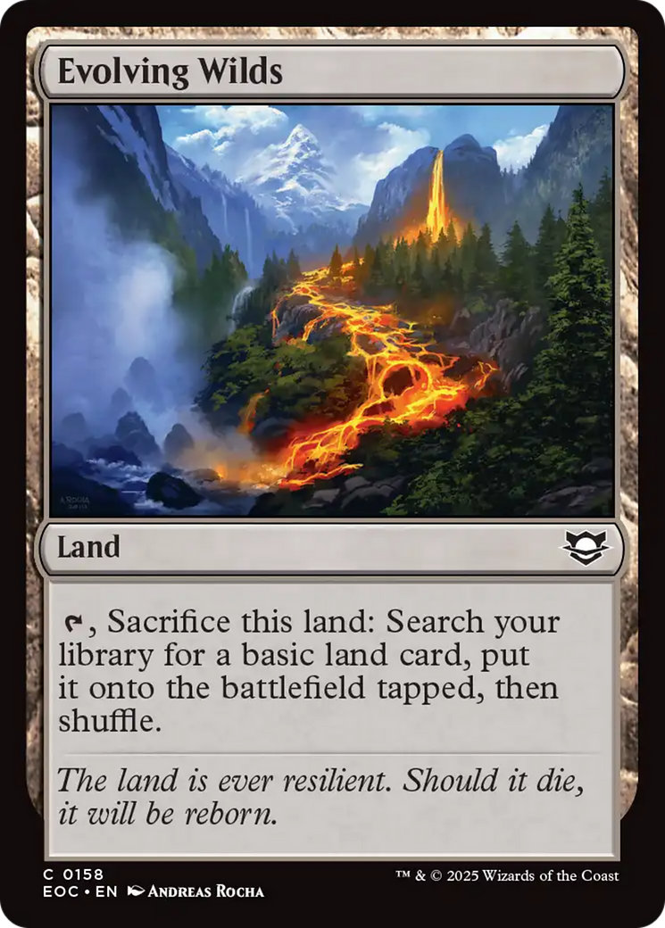 Evolving Wilds [Edge of Eternities Commander] | Empire Gaming NC