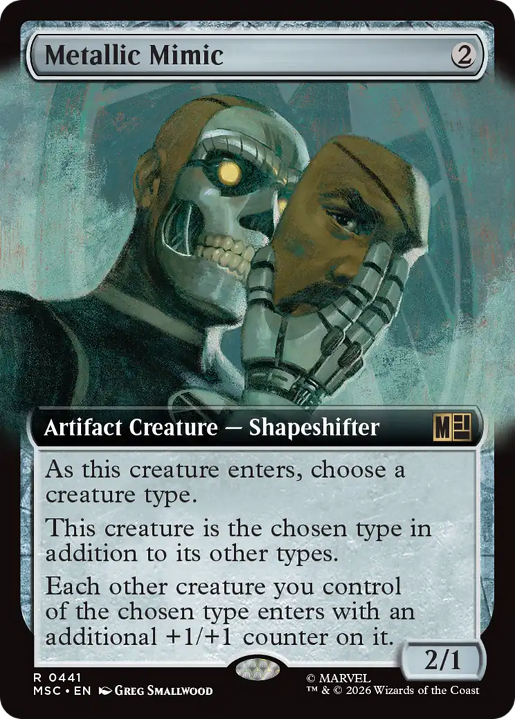 Metallic Mimic (Extended Art) [Marvel Super Heroes Commander] | Empire Gaming NC
