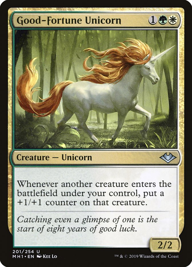 Good-Fortune Unicorn [Modern Horizons] | Empire Gaming NC