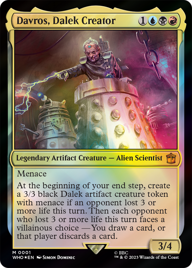 Davros, Dalek Creator [Doctor Who] | Empire Gaming NC