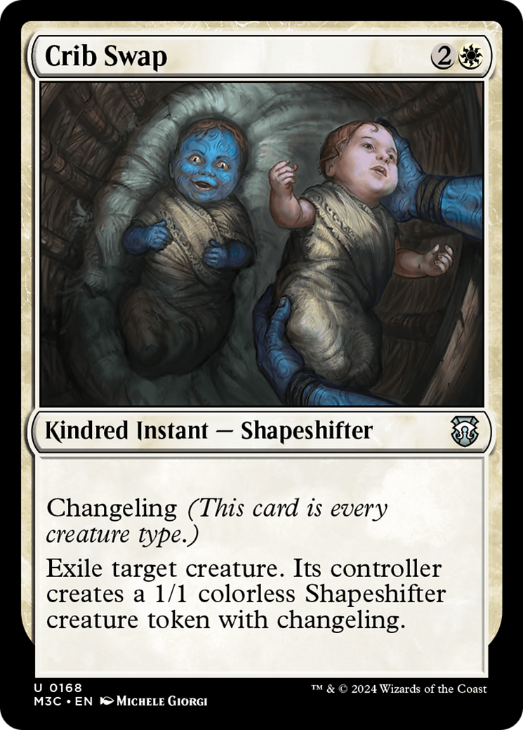 Crib Swap (Ripple Foil) [Modern Horizons 3 Commander] | Empire Gaming NC