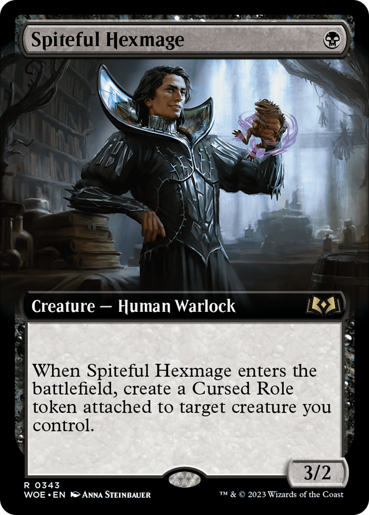 Spiteful Hexmage (Extended Art) [Wilds of Eldraine] | Empire Gaming NC