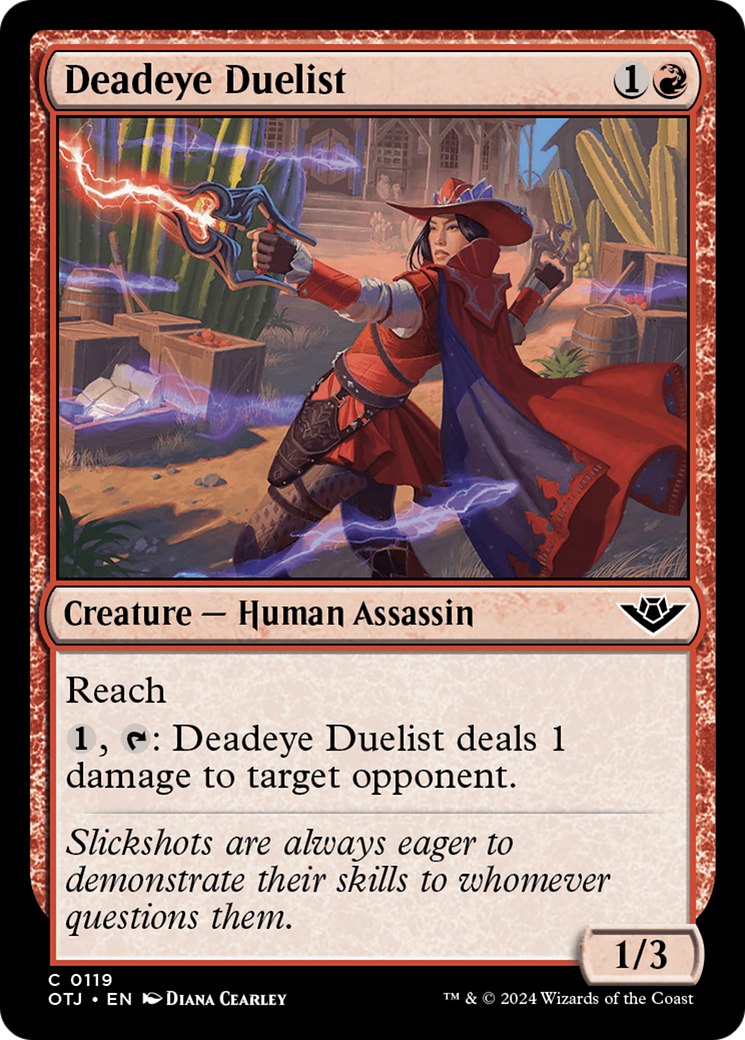 Deadeye Duelist [Outlaws of Thunder Junction] | Empire Gaming NC