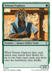 Veteran Explorer (White Border) [Mystery Booster 2] | Empire Gaming NC