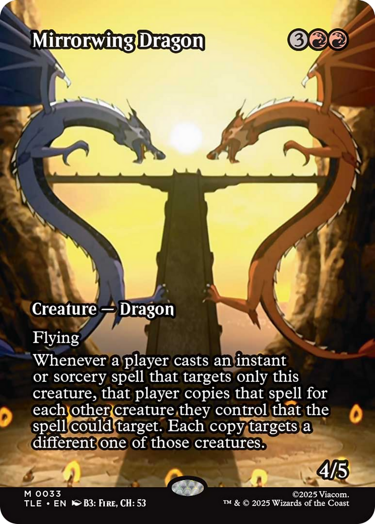 Mirrorwing Dragon (Borderless) [Avatar: The Last Airbender: Eternal-Legal] | Empire Gaming NC