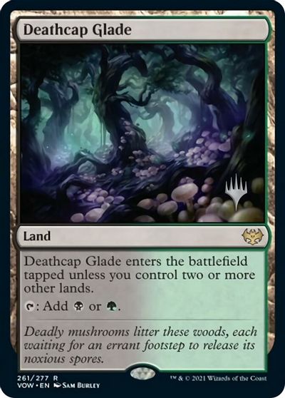 Deathcap Glade (Promo Pack) [Innistrad: Crimson Vow Promos] | Empire Gaming NC