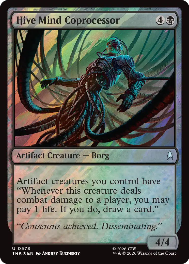 Hive Mind Coprocessor (Surge Foil) [Star Trek] | Empire Gaming NC