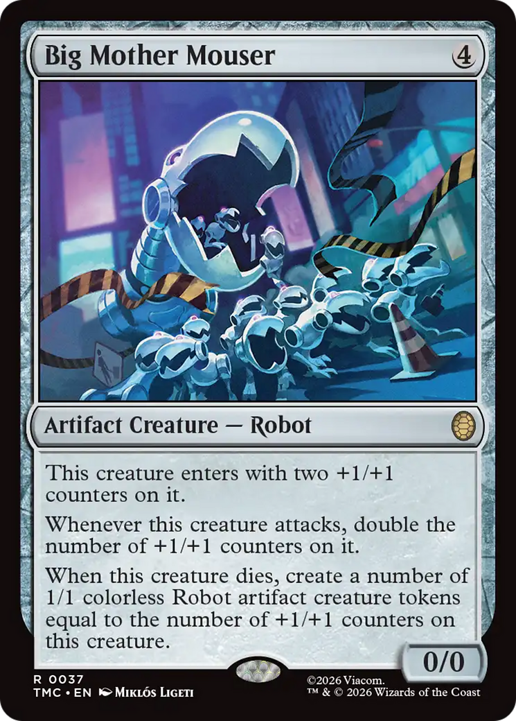 Big Mother Mouser [Teenage Mutant Ninja Turtles Commander] | Empire Gaming NC