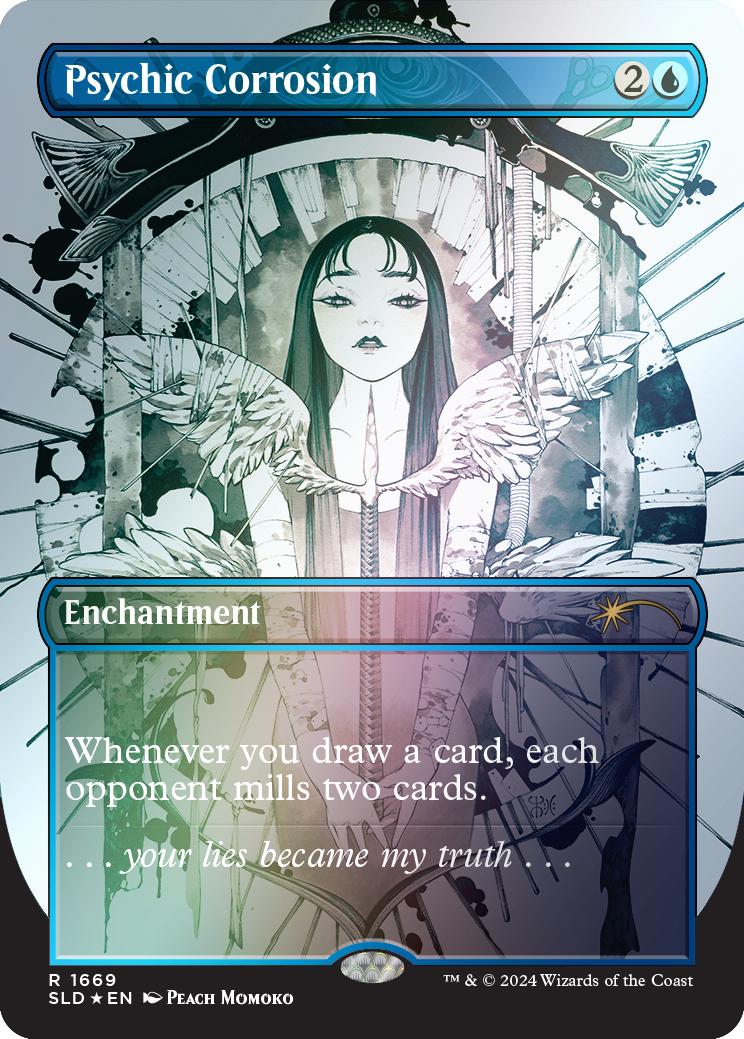 Psychic Corrosion (Rainbow Foil) [Secret Lair Drop Series] | Empire Gaming NC