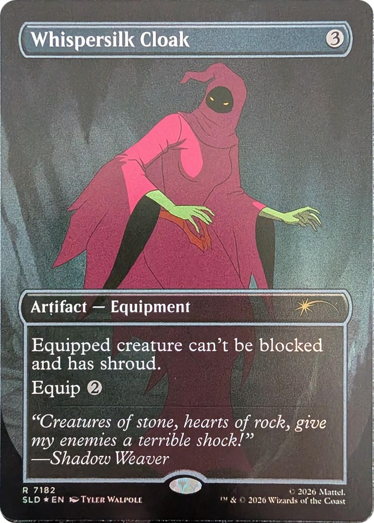 Whispersilk Cloak (7182) [Secret Lair Drop Series] | Empire Gaming NC