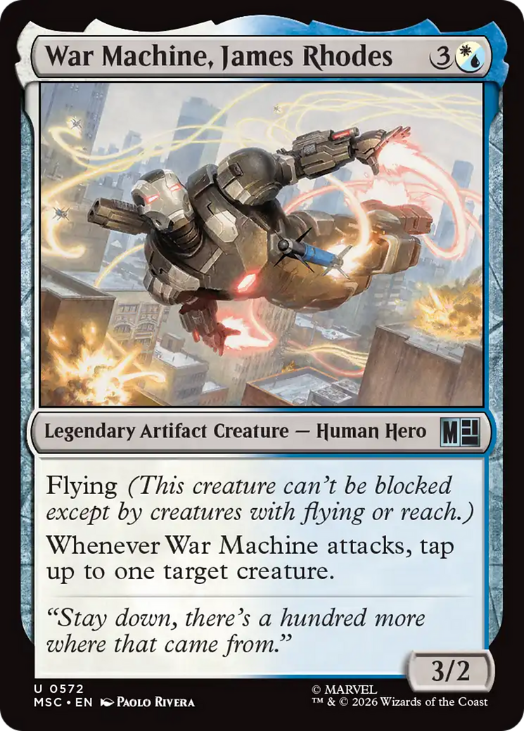 War Machine, James Rhodes [Marvel Super Heroes Commander] | Empire Gaming NC