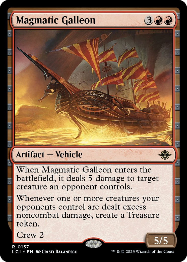 Magmatic Galleon [The Lost Caverns of Ixalan] | Empire Gaming NC