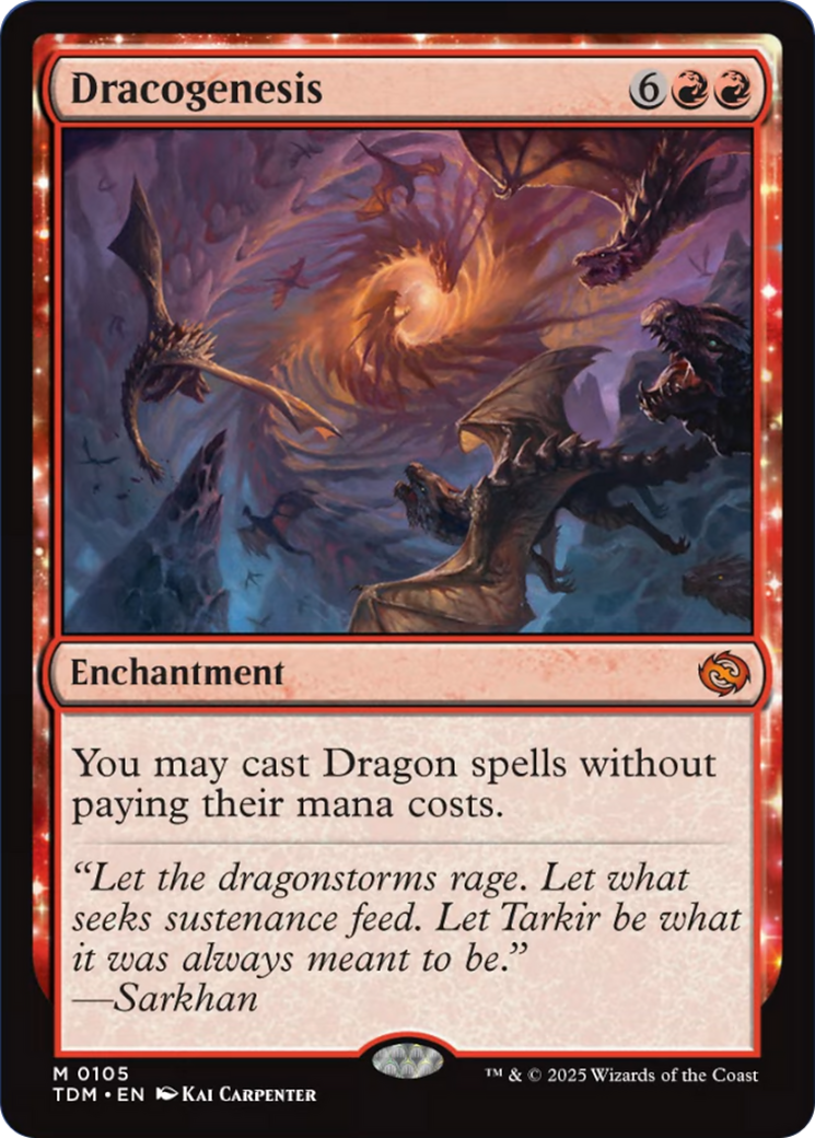 Dracogenesis [Tarkir: Dragonstorm] | Empire Gaming NC