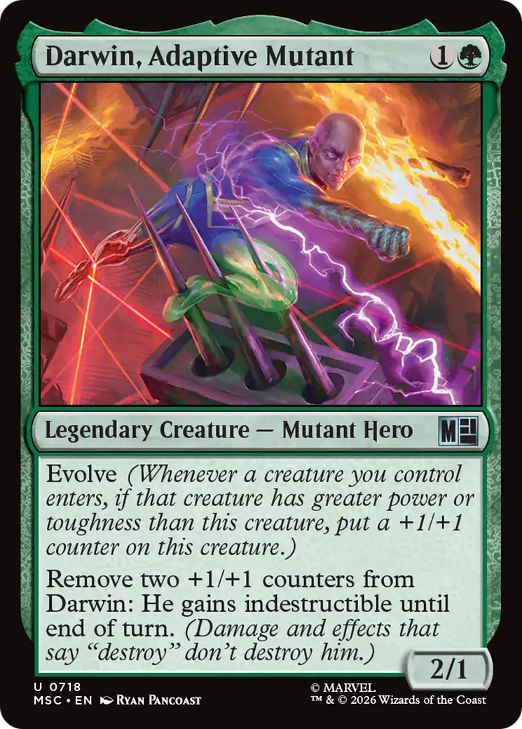 Darwin, Adaptive Mutant [Marvel Super Heroes Commander] | Empire Gaming NC