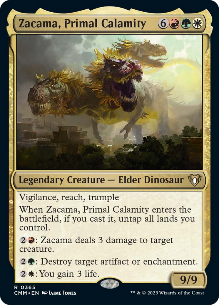 Zacama, Primal Calamity [Commander Masters] | Empire Gaming NC