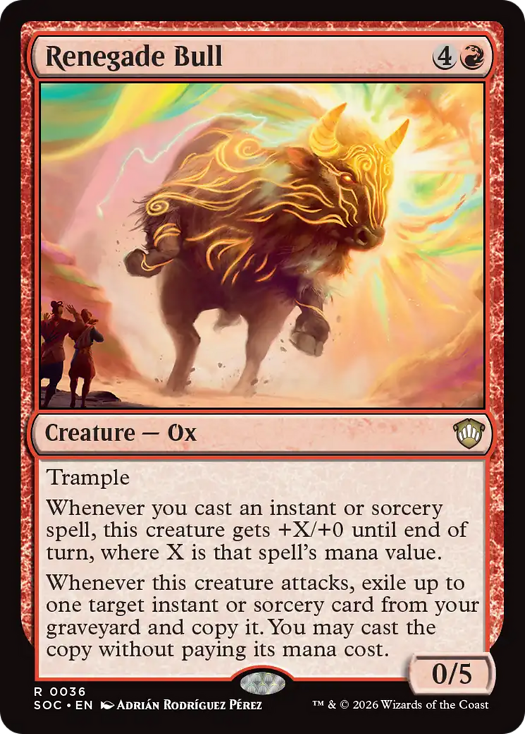 Renegade Bull [Secrets of Strixhaven Commander] | Empire Gaming NC