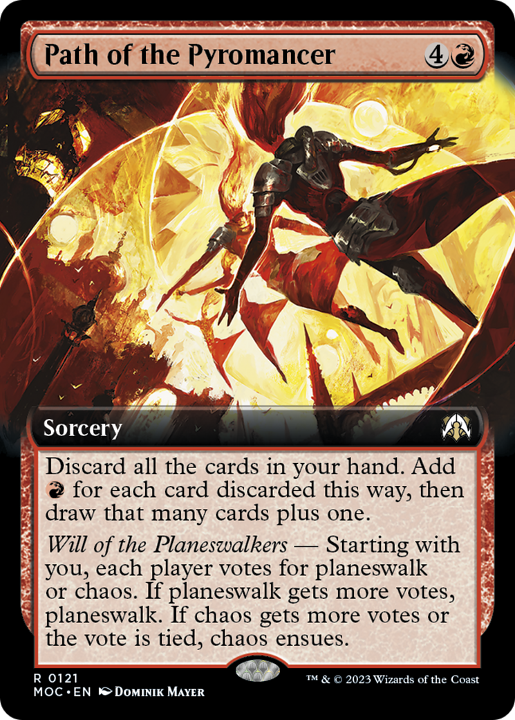 Path of the Pyromancer (Extended Art) [March of the Machine Commander] | Empire Gaming NC