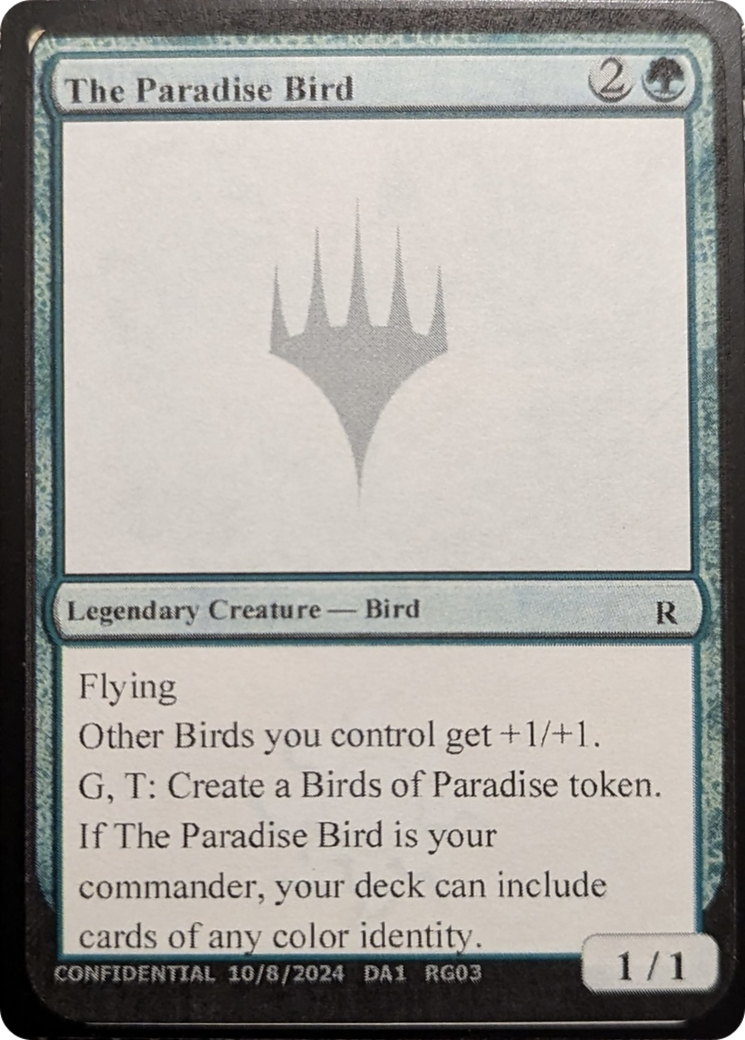 The Paradise Bird [Mystery Booster 2 Playtest Cards] | Empire Gaming NC