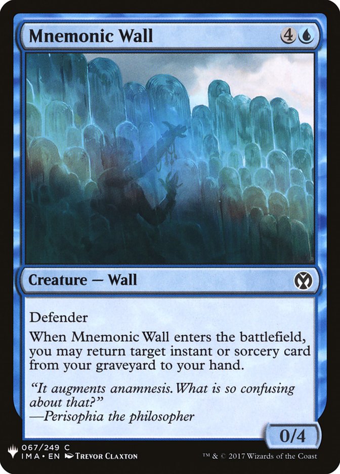 Mnemonic Wall [Mystery Booster] | Empire Gaming NC