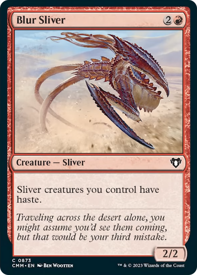 Blur Sliver [Commander Masters] | Empire Gaming NC