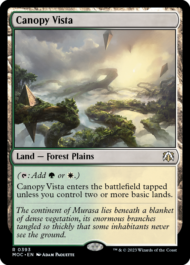 Canopy Vista [March of the Machine Commander] | Empire Gaming NC