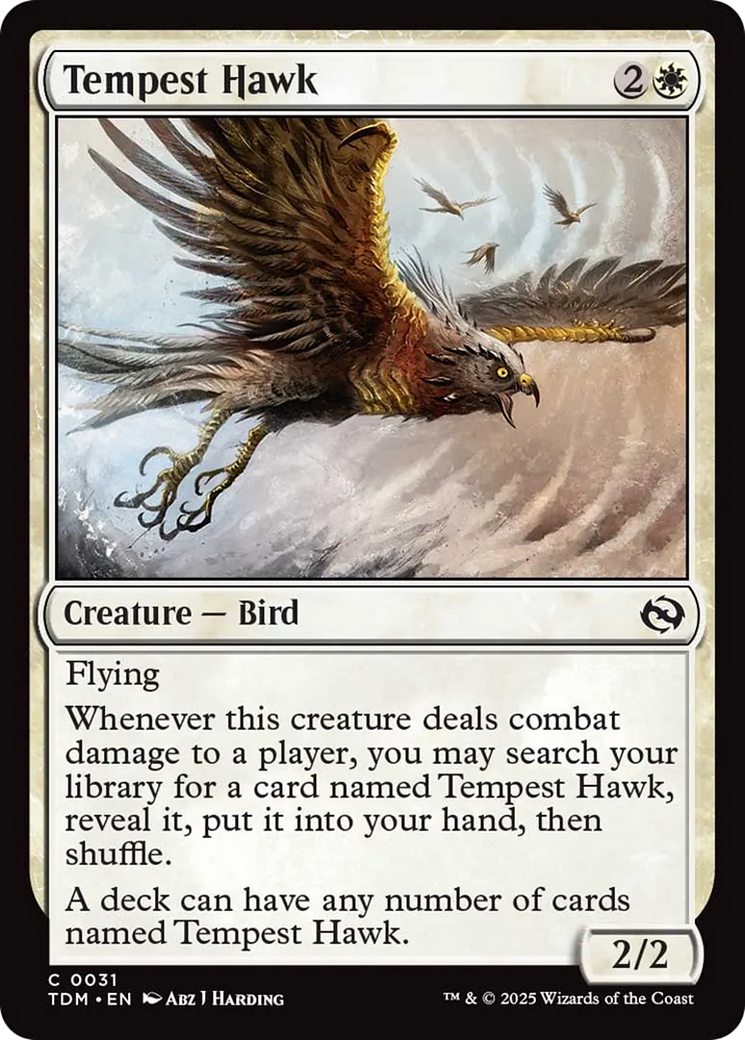 Tempest Hawk [Tarkir: Dragonstorm] | Empire Gaming NC