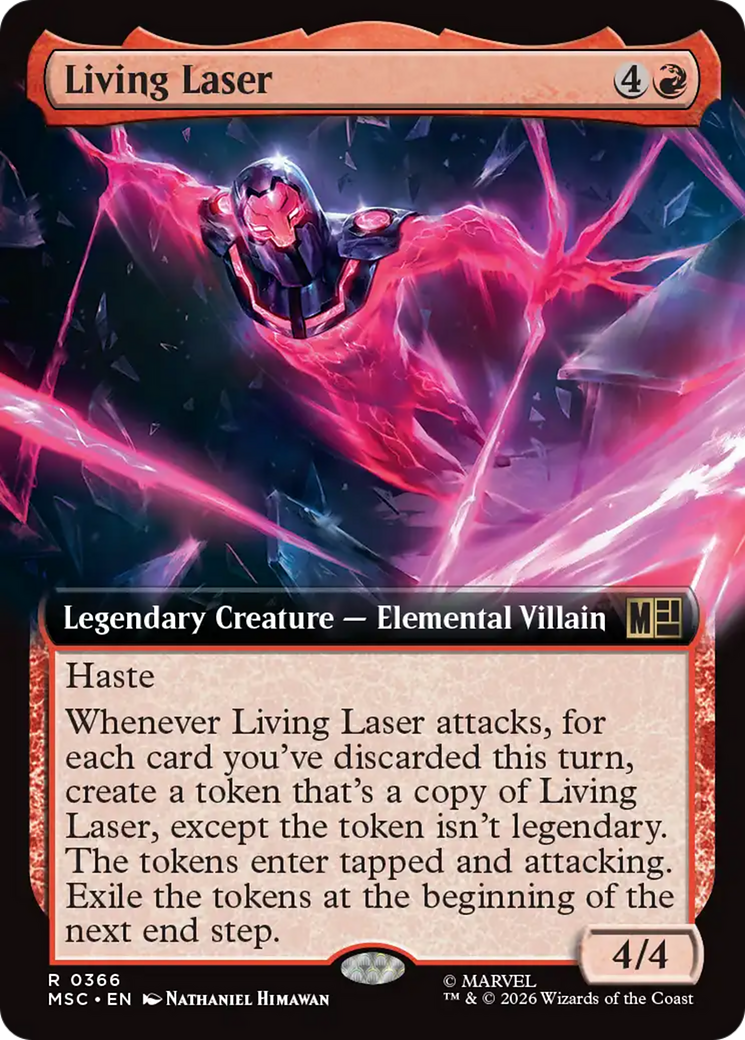 Living Laser (Extended Art) [Marvel Super Heroes Commander] | Empire Gaming NC
