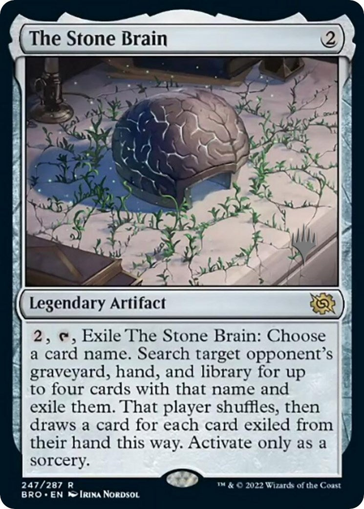 The Stone Brain (Promo Pack) [The Brothers' War Promos] | Empire Gaming NC