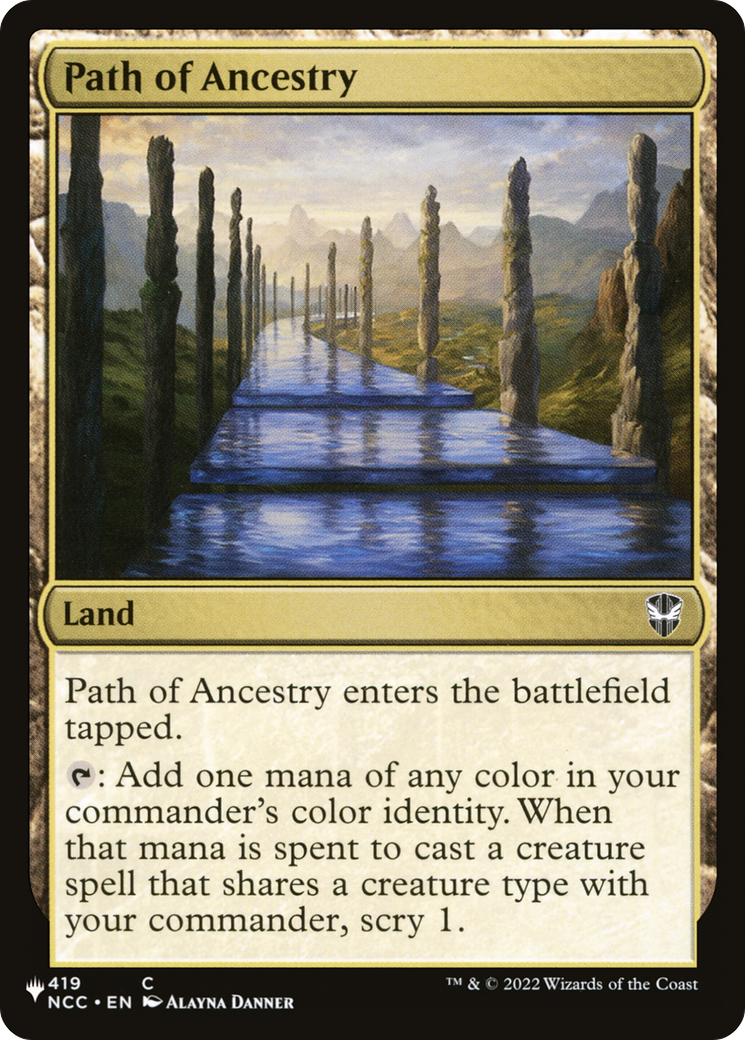 Path of Ancestry (NCC) [The List] | Empire Gaming NC