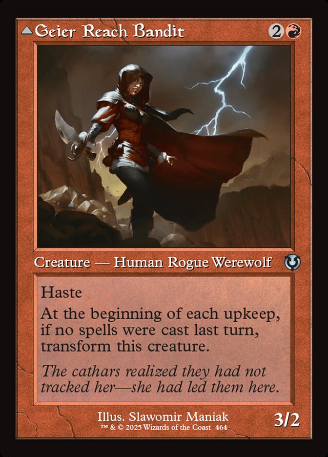 Geier Reach Bandit (Retro Frame) [Innistrad Remastered] | Empire Gaming NC