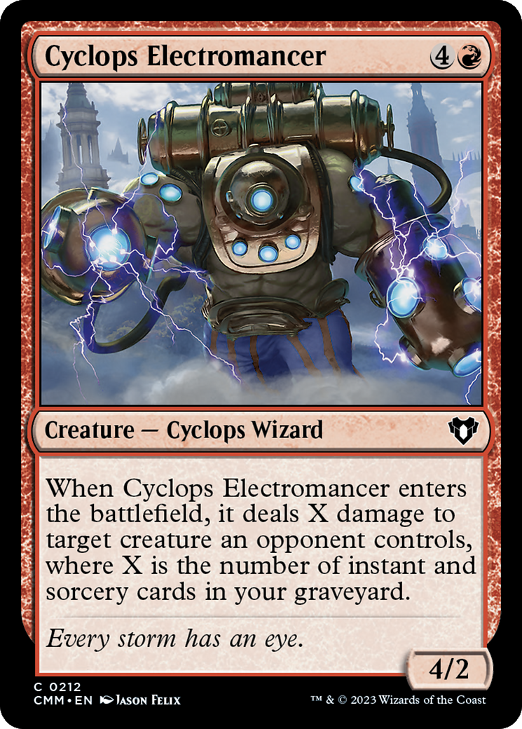 Cyclops Electromancer [Commander Masters] | Empire Gaming NC